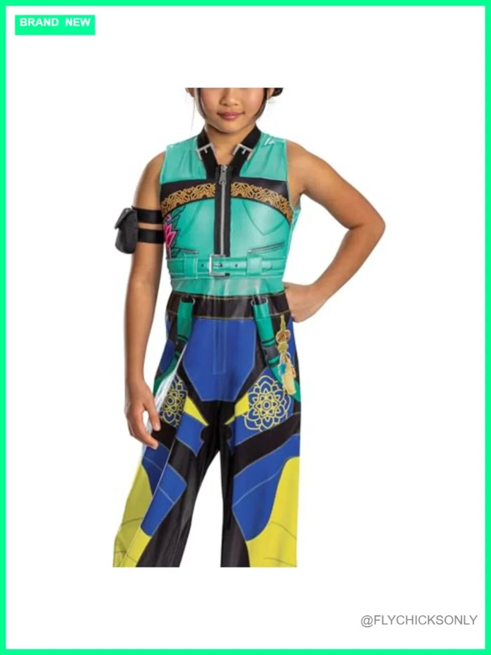 Kids Halloween Costume Jumpsuit with Arm Accessory - Officially Licensed